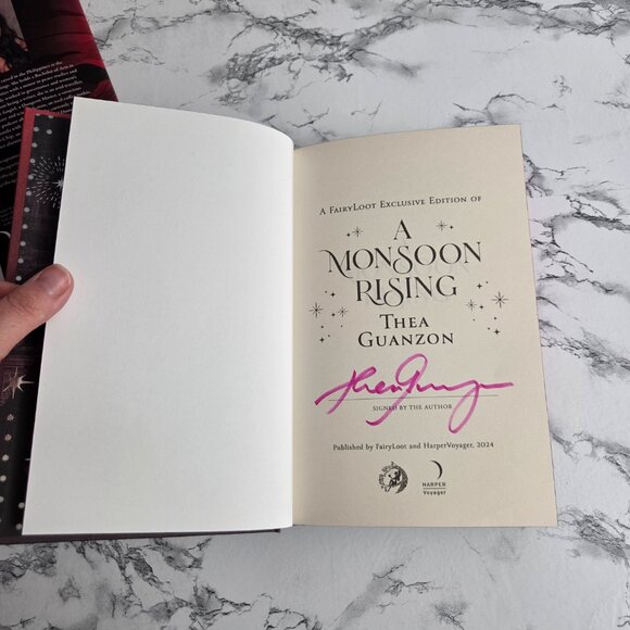 A Monsoon Rising by Thea Guanzon Fairyloot Special Edition - Signed - Picture 5 of 9